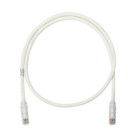 Panduit Cat6A Patch Cord, Cm/Lszh, Off White (10 Pack), 10PK NK6APC5